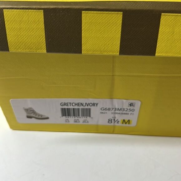 Circus NY Sam Edelman Gretchen Fuzzy Hiker Bootie Ivory sz 8.5 M - Picture 6 of 6